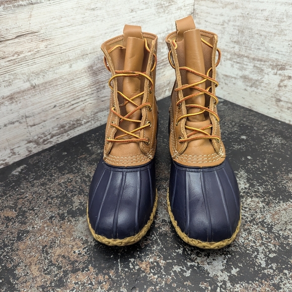 Womens L.L. Bean Duck Boots Sz 7 M Used Made in the USA Classic Winter Outdoor - Picture 3 of 8